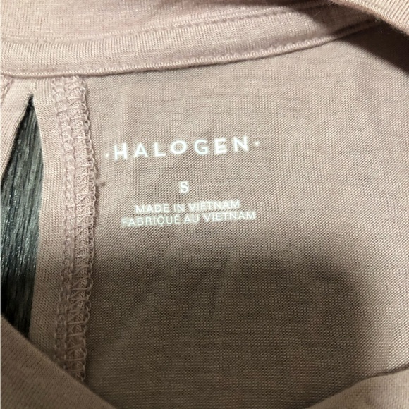 Halogen Dusty Rose Cut-Out Back Tank Top - Size Small, Lightweight & Breathable - Picture 2 of 6
